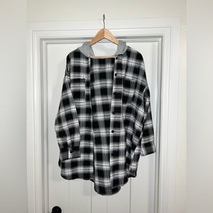 Flannel jacket, size XL, lightly worn